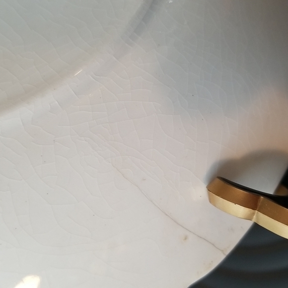 Victorian Lady Antique Plate - Picture 7 of 10